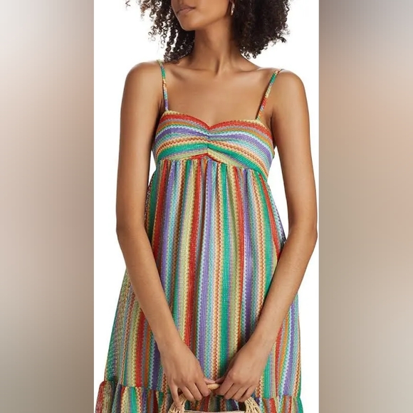 NEW Amanda Uprichard Sima Maxi Dress — Size Large - Picture 6 of 12